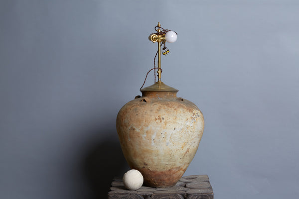 Extra Large Shipwreck Jar as Lamp