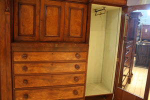 19th Century Edwardian English Gentlemens Cupboard