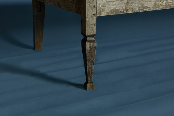 Deep Seated Dutch Colonial Bench from Jakarta