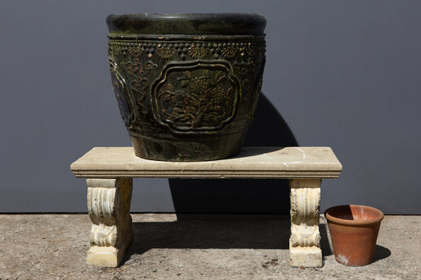 Large 18th Century Chinese Decorated Fish Bowl