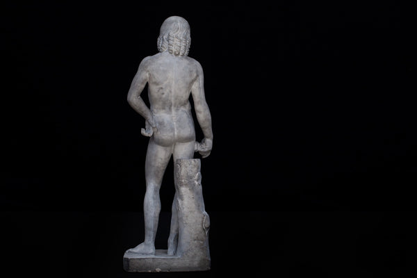 19th Century Plaster Figure of a Greek Athlete