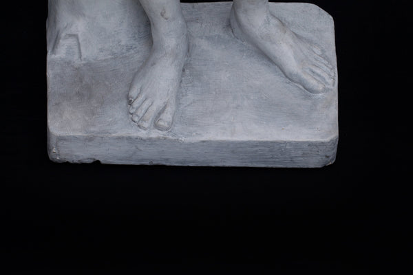 19th Century Plaster Figure of a Greek Athlete