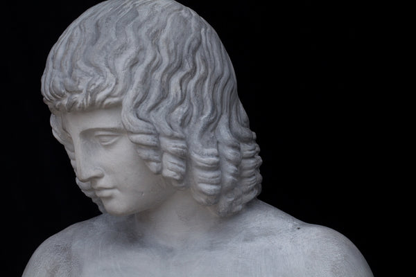 19th Century Plaster Figure of a Greek Athlete