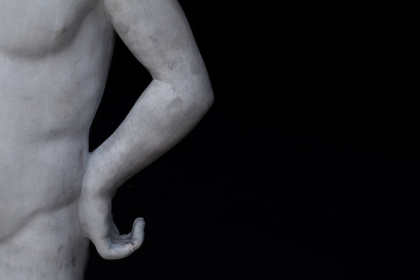 19th Century Plaster Figure of a Greek Athlete