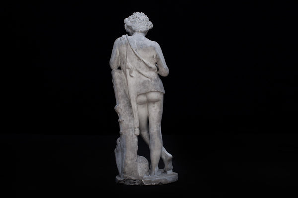 19th Century Plaster Figure of Pan