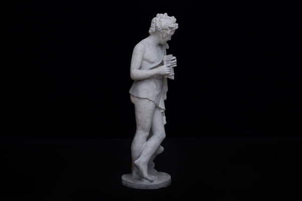 19th Century Plaster Figure of Pan