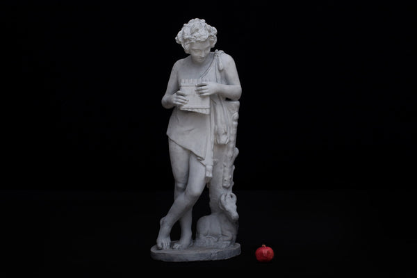 19th Century Plaster Figure of Pan