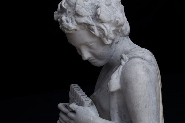 19th Century Plaster Figure of Pan