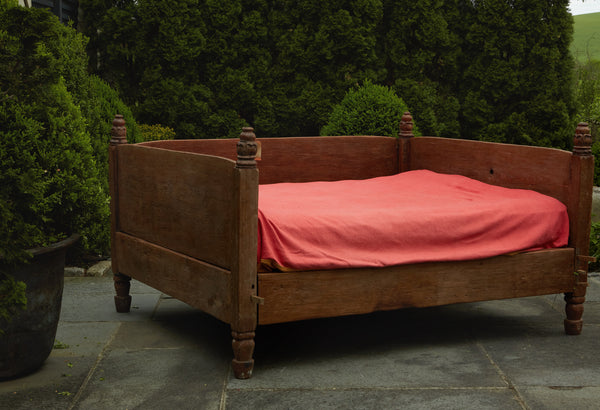 19th Century Teak Traditional Javanese Bed