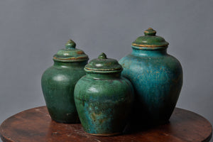 Small & Large Ginger Jars with Lids