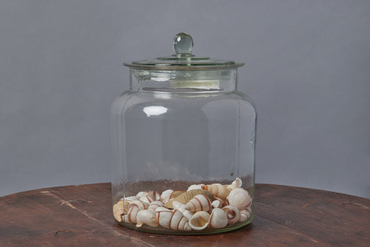 19th Century Lidded Apothecary Jar from Jakarta