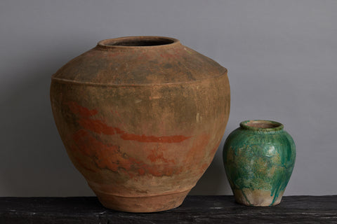 17th Century Majaphit Storage Jar from Jakarta