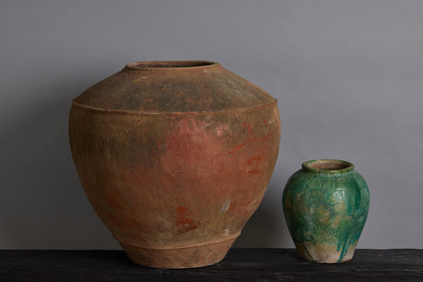 17th Century Majaphit Storage Jar from Jakarta