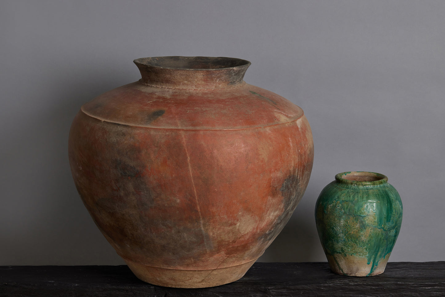 17th Century Majaphit Storage Jar from Jakarta