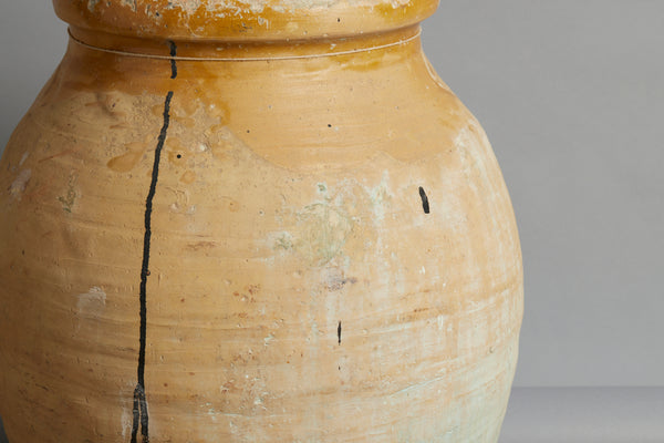 Small Peloponnesian Jar with Ochre Glaze at Neck