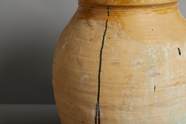 Small Peloponnesian Jar with Ochre Glaze at Neck