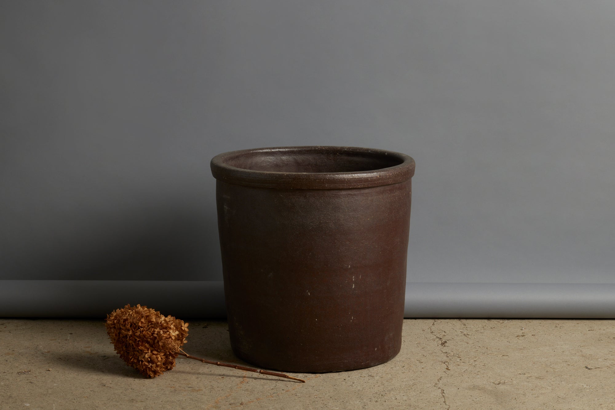 Stoneware Pot From Java