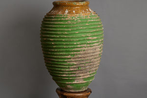 Classic Peloponnesian Jar in Old Green Paint