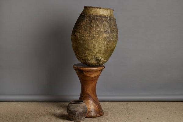 Ancient French Biot Pot with a Rounded Bottom & Beautiful Patina