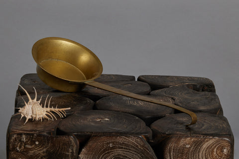 Turkish Brass Ladle from 19th Century