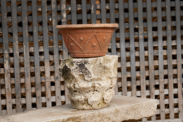 1st Century Roman Carved Corinthian Limestone Capital
