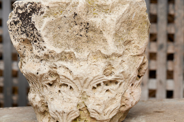 1st Century Roman Carved Corinthian Limestone Capital