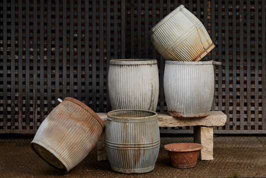 Selection of Zinc Dolly & Betty Tubs from England & Scotland