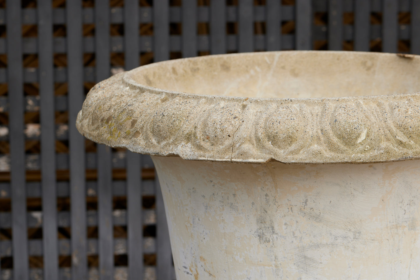 Pair of Mid-Century Monumental Portuguese Cast Cement Estate Campagna Urns