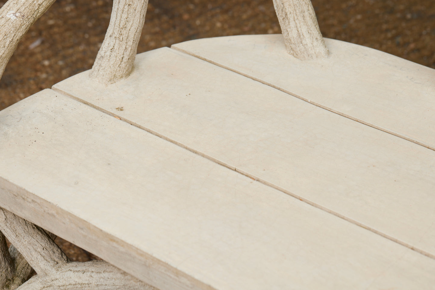 Faux Bois Estate Bench