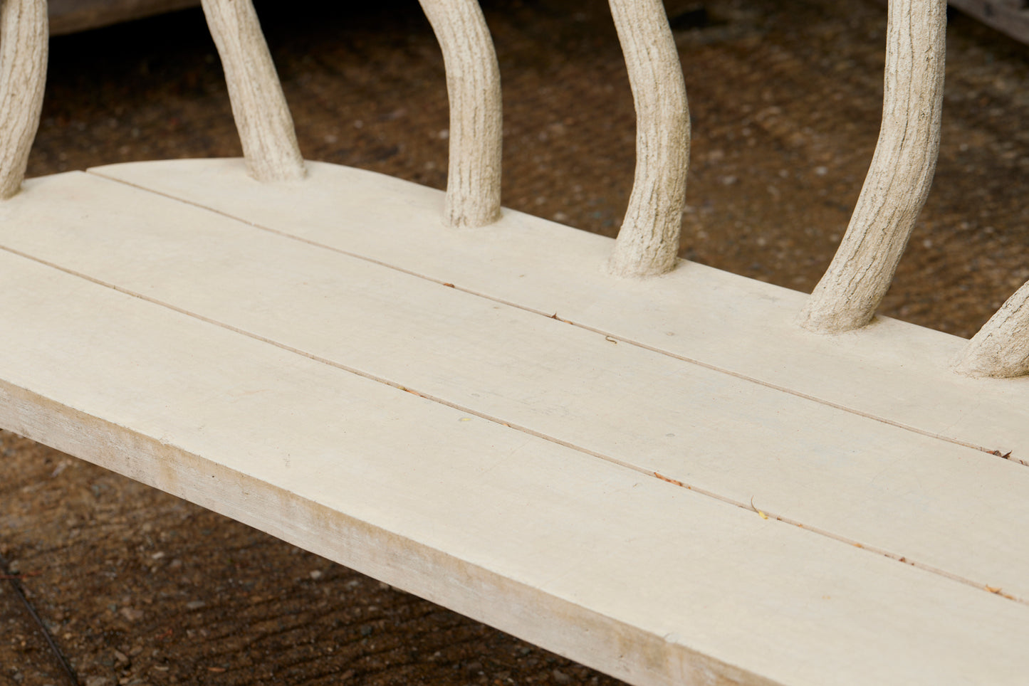 Faux Bois Estate Bench