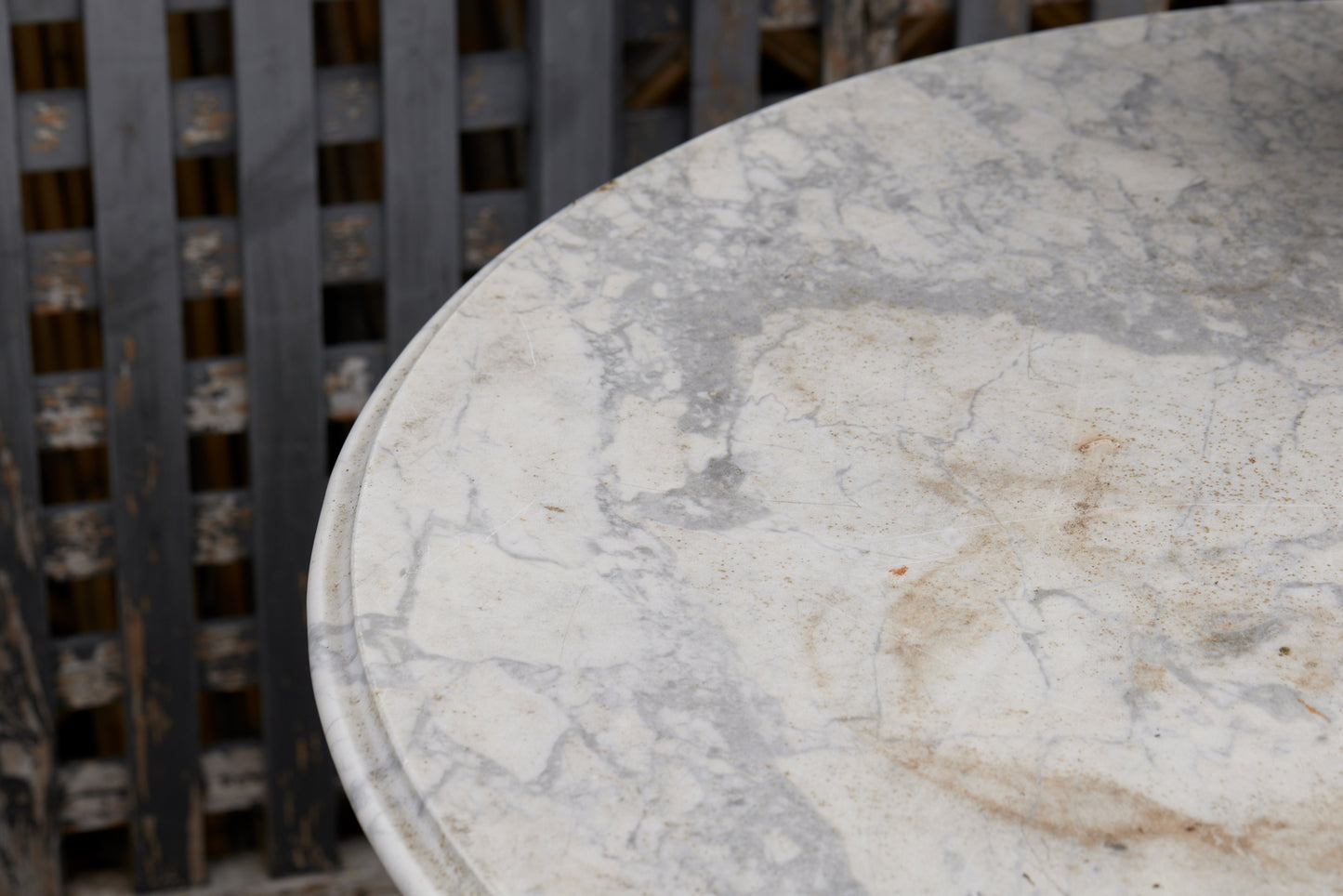 19th Century French Guéridon with Iron Base