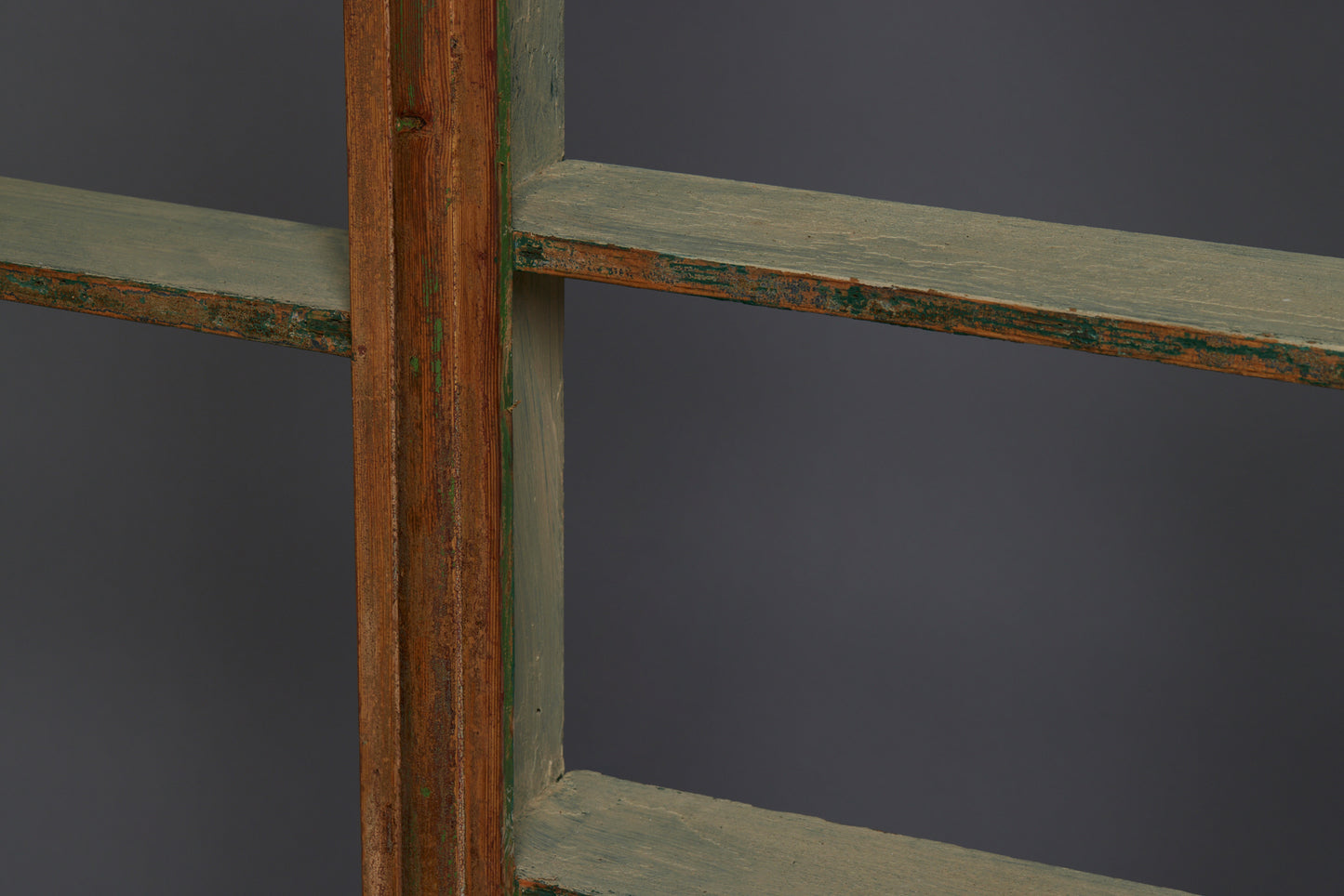 18th Century Italian Open Shelf Hanging Wall Cabinet with Moorish-Shaped Arches