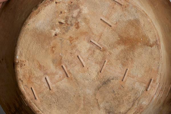 Large Antique Spanish Lebrillo de Fajalauza Bowl from the 19th Century