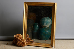 Mid 19th Century Charles X Over Mantel Mirror from Central France