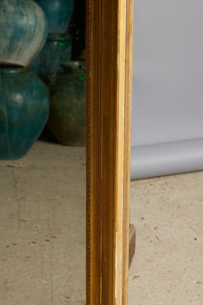 Mid 19th Century Charles X Over Mantel Mirror from Central France