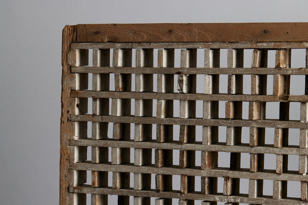 Late 19th Century Teak Ships Grate