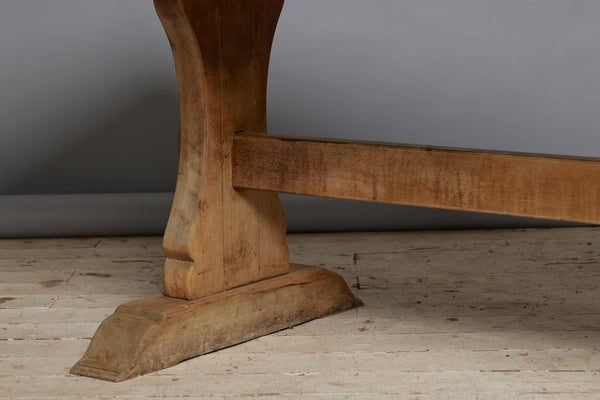 Sycamore Monastery Table with Tressle Base