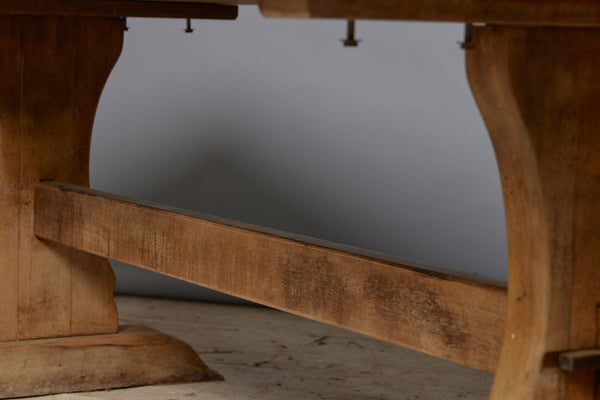Sycamore Monastery Table with Tressle Base