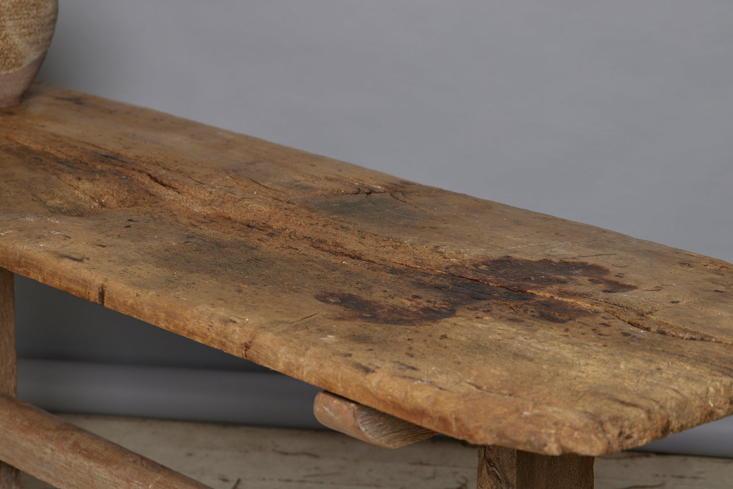 18th Century Spanish Walnut Monastery Table with a Lovely Worn Patina