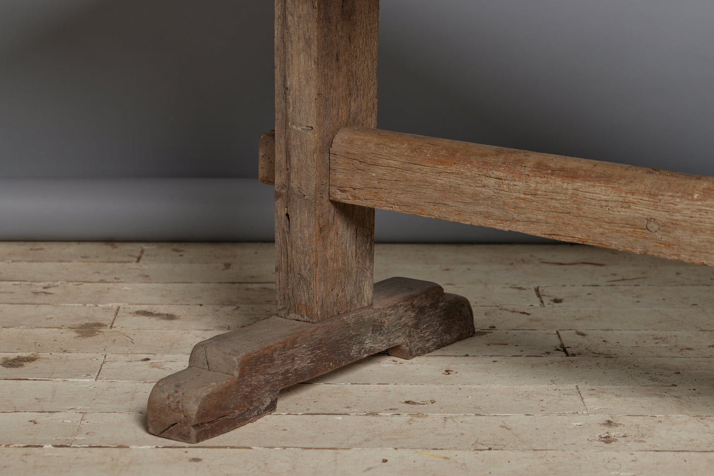18th Century Spanish Walnut Monastery Table with a Lovely Worn Patina
