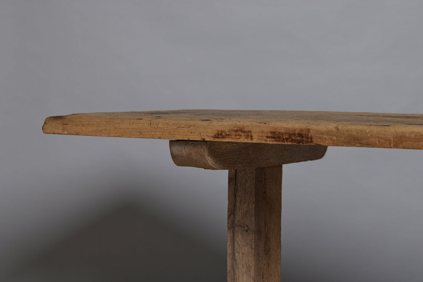 18th Century Spanish Walnut Monastery Table with a Lovely Worn Patina