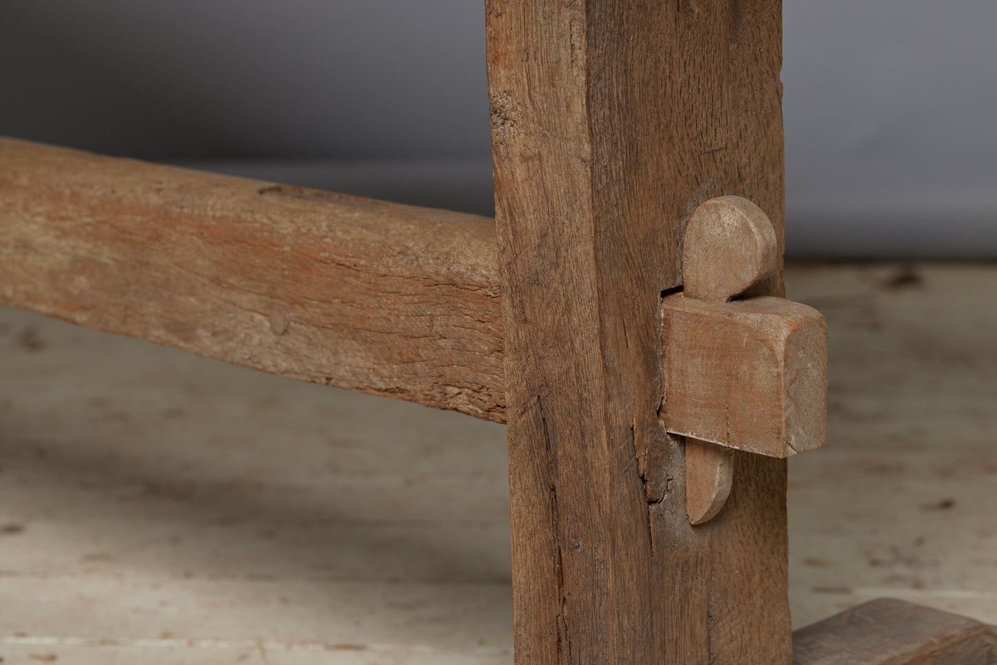 18th Century Spanish Walnut Monastery Table with a Lovely Worn Patina