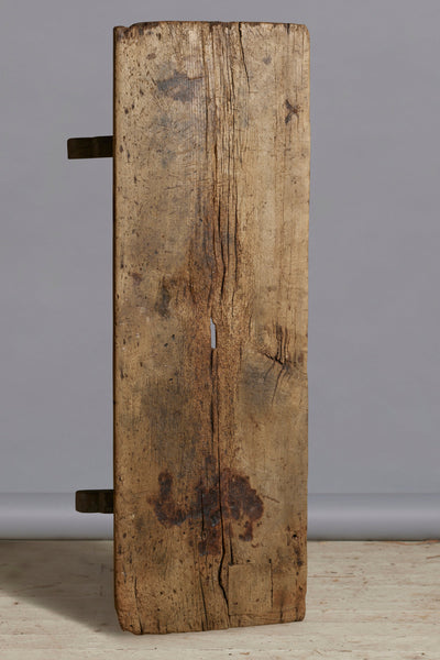 18th Century Spanish Walnut Monastery Table with a Lovely Worn Patina