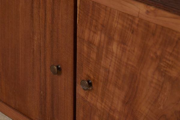 Four Door Mid Century Modern Hanging Teak Cabinet from Jakarta
