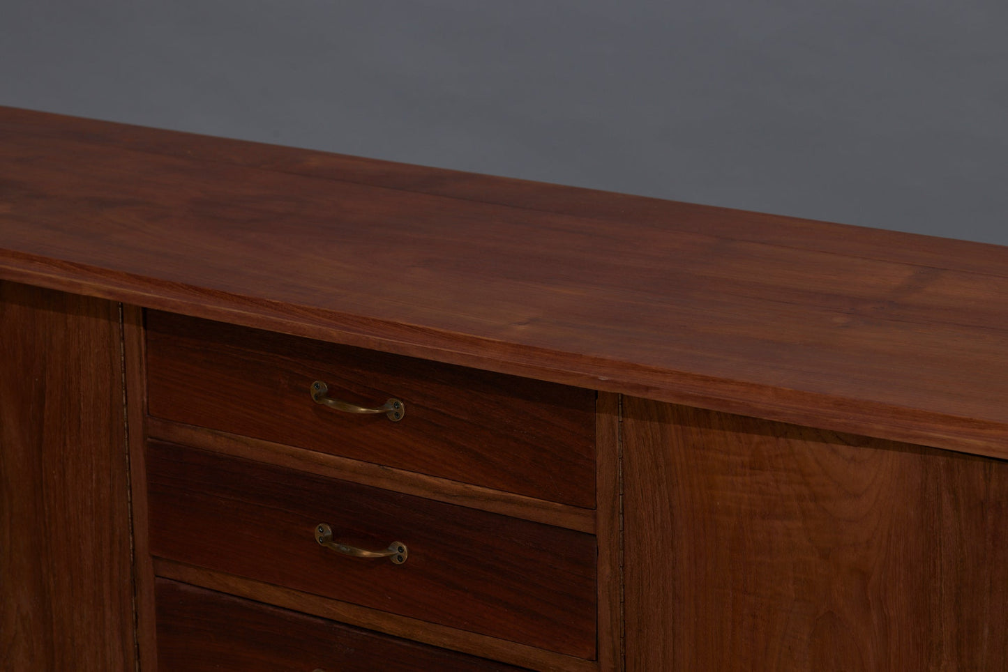 Four Drawer Four Door Mid Century Modern Teak Server from Jakarta