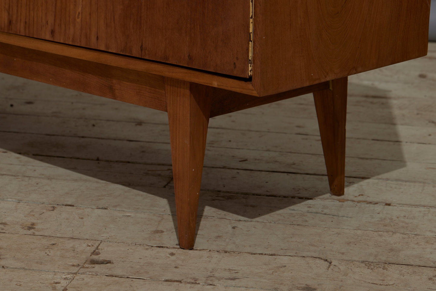 Three drawer Two Door Mid Century Modern Teak Server from Java