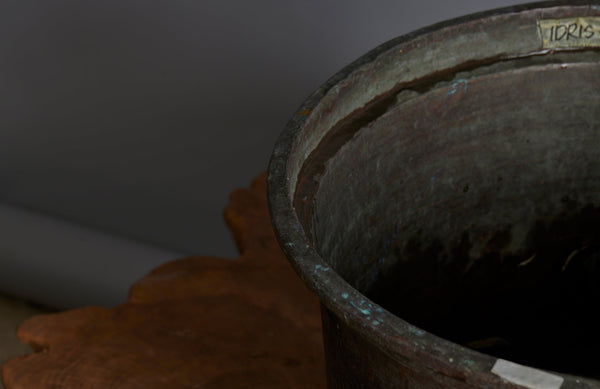 Late 19th Early 20th Century Bronze Pot for Making Batik from the Island of Java