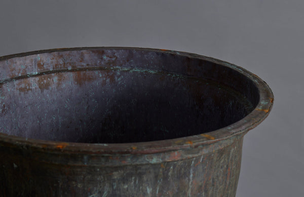 Medium Late 19th Early 20th Century Bronze Pot for making Batik from the Island of Java
