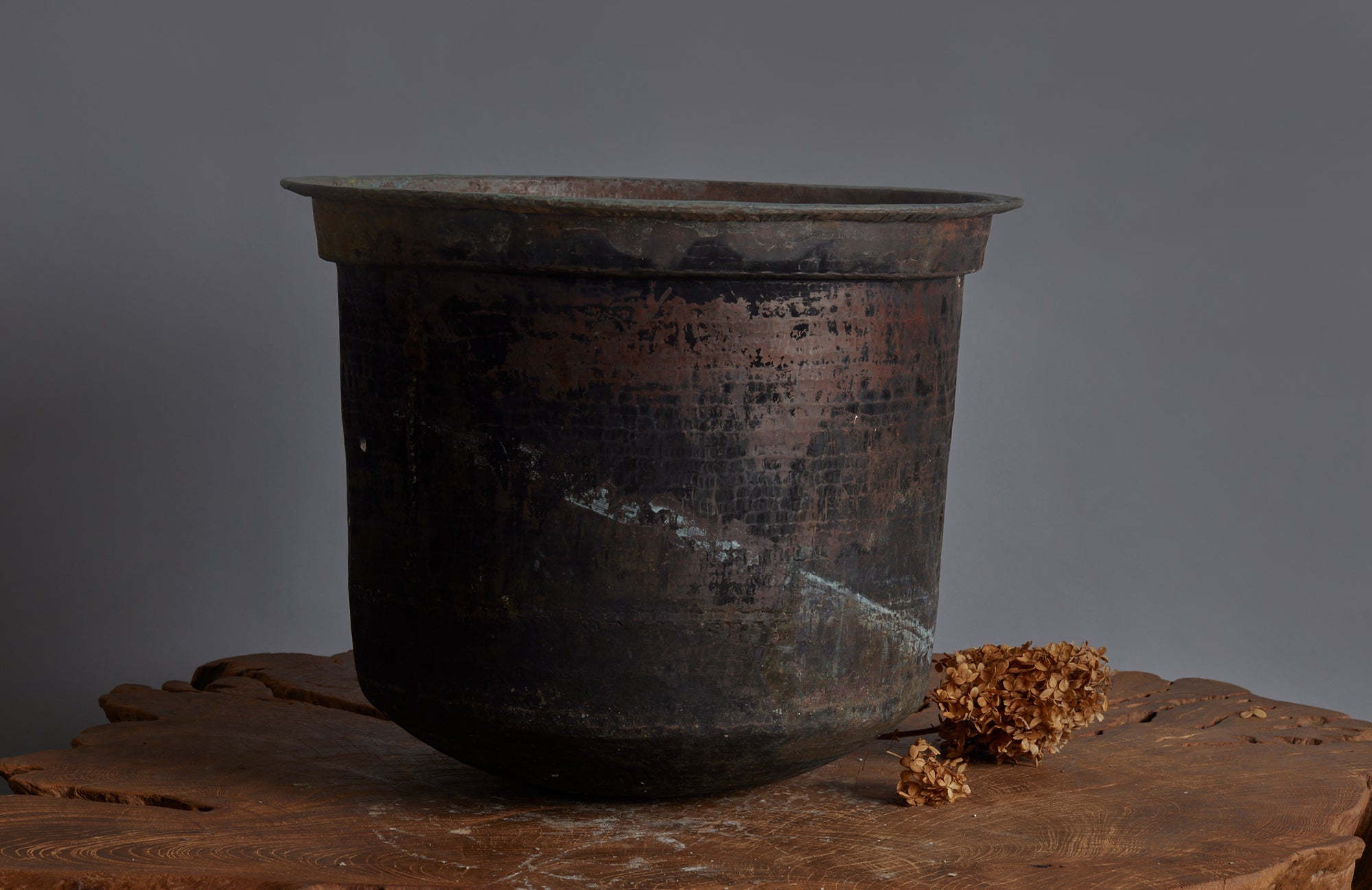 Medium Late 19th Early 20th Century Bronze Pot for making Batik from the Island of Java