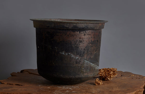 Medium Late 19th Early 20th Century Bronze Pot for making Batik from the Island of Java